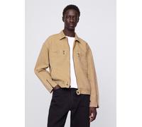 GAP, Giacca Leggera Beige In Puro Cotone, Uomo, Beige, Taglia: XXL