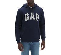 GAP Heritage Logo Pullover Hoodie Maglia di Tuta, Arazzo Navy, Large Uomo