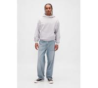 GAP, Jeans Baggy In Puro Cotone Azzurro Regular Fit Con Cinque Tasche, Uomo, Azzurro, Taglia: 32 x 30