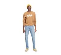 GAP Straight Fit Denim Jeans, Lavaggio Leggero Simi, 32W x 32L Uomo