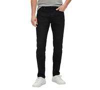 GAP Jeans da Uomo Slim Taper Fit Denim, Nero Slavato, 34W x 32L