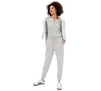 GAP Logo Fleece Joggers Pantaloni da Tuta, Grigio Erica Chiaro, M Donna