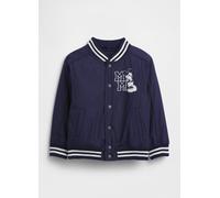 GAP KIDS, Bomber Blu Da Bambino Con Dettagli A Tema Disney, Blu, Taglia: 4Y/99-107