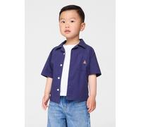 GAP KIDS, Camicia A Maniche Corte, Unisex, Blu, Taglia: 5Y/107-114