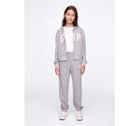 GAP KIDS, Joggers Con Coulisse E Patch Logo, Bambina, Grigio, Taglia: XL/145-152