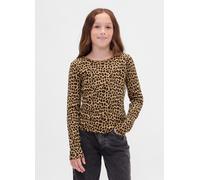 GAP KIDS, Maglia Leopardata, Bambina, Beige, Taglia: XXL