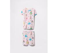 GAP KIDS, Pigiama In Cotone Con Stampa, Unisex, Rosa, Taglia: 6-12M/69-74