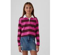GAP KIDS, Polo A Righe Con Maniche Lunghe, Bambina, Multicolor, Taglia: XS/99-114