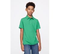 GAP KIDS, Polo In Tessuto Stretch, Bambino, Verde, Taglia: L/137-145