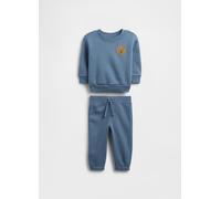 GAP KIDS, Set Azzurro Con Felpa E Pantaloni, Unisex, Blu, Taglia: 3-6M/58-69