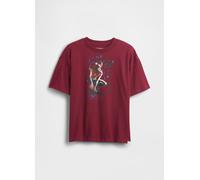 GAP KIDS, T-shirt Con Stampa Disney, Bambino, Rosso, Taglia: L/137-145