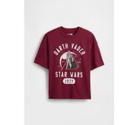 GAP KIDS, T-shirt Con Stampa Star Wars Darth Vader, Bambino, Rosso, Taglia: S/114-130