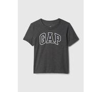 GAP KIDS, T-shirt Grigia In Cotone Con Grafica Gap, Bambino, Nero, Taglia: 3Y/91-99