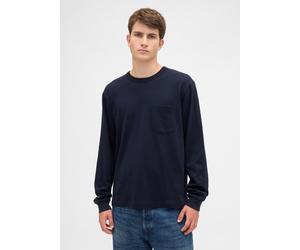GAP, Maglia A Maniche Lunghe, Uomo, Blu, Taglia: M
