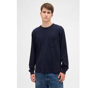 GAP, Maglia A Maniche Lunghe, Uomo, Blu, Taglia: S