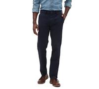 GAP Pantaloni Chino da Uomo Essential Straight Fit Khaki, New Classic Navy, 32W x 32L
