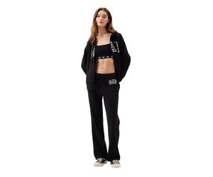 Gap Pantaloni da Jogging da Donna Heritage Boot Cut, Colore: Nero, M