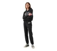 GAP Logo Fleece Joggers Pantaloni della Tuta, Carbone Heather, XL Donna