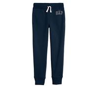 GAP Pantaloni sportivi da ragazzo Heritage Logo senza lacci, Galassia Blu, S