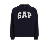 Gap Petite Felpa 'HERITAGE' navy / grigio chiaro / bianco Donna Gap Petite XS navy / grigio chiaro / bianco