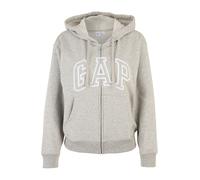 Gap Petite Giacca di felpa 'HERITAGE' grigio / bianco Donna Gap Petite M