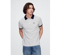 GAP, Polo In Cotone Elasticizzato, Uomo, Bianco, Taglia: L