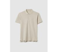 GAP, Polo In Piquet Con Logo Gap, Uomo, Beige, Taglia: S