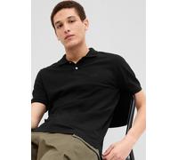 GAP, Polo In Piquet Con Logo, Uomo, Nero, Taglia: XL
