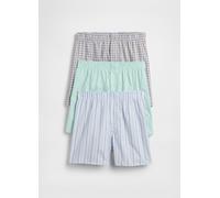 GAP, Set Di Boxer Multicolor In Cotone, Uomo, Azzurro, Taglia: S