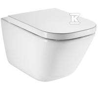 GAP SQUARE WC sospeso Rimless Supraglaze® A34647LS00