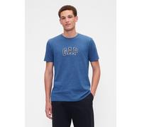 GAP, T-shirt A Maniche Corte Con Logo, Uomo, Azzurro, Taglia: L