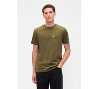 GAP, T-shirt A Maniche Corte Con Tasca, Uomo, Verde, Taglia: M