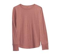 GAP T-shirt a maniche lunghe da ragazzo Texture, Cedro sbiadito, L