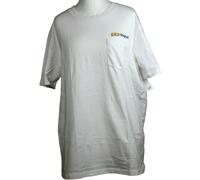 Gap T-Shirt, Bianco, con Tasca Frontale, Uomo TG.XL , Nuovo