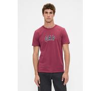 GAP, T-shirt In Cotone Con Logo Gap, Uomo, Rosso, Taglia: L