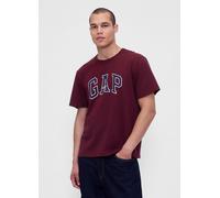 GAP, T-shirt In Cotone Con Logo Gap, Uomo, Rosso, Taglia: M