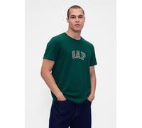 GAP, T-shirt In Cotone Con Logo, Uomo, Verde, Taglia: L