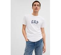 GAP, T-shirt In Cotone Con Ricamo Logo, Uomo, Bianco, Taglia: XXL