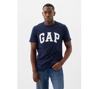 GAP, T-shirt In Cotone Con Stampa Logo, Uomo, Blu, Taglia: L