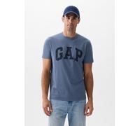 GAP, T-shirt In Cotone Con Stampa Logo, Uomo, Blu, Taglia: M