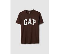 GAP, T-shirt In Puro Cotone Con Logo, Uomo, Marrone, Taglia: M