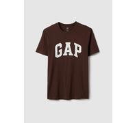 GAP, T-shirt In Puro Cotone Con Logo, Uomo, Marrone, Taglia: XL