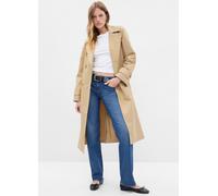 GAP, Trench Lungo Con Maniche Raglan, Donna, Beige, Taglia: XXS