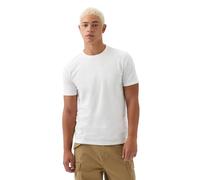 GAP V-Everyday Soft Crew-Solido T-Shirt, Bianco Globale, L Uomo
