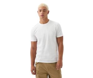GAP V-Everyday Soft Crew-Solido T-Shirt, Bianco Globale, L Uomo