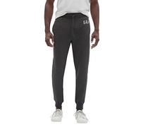 GAP V-Heritage Logo Jogger Pantaloni da Tuta, Grigio Carbone, M Uomo