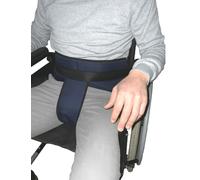 Gar Medical Cintura pelvica per sedia a rotelle con supporto addominale e pelvico e elevata protezione anticaduta - Taglia unica, 200 cm regolabile e rinforzata nella zona pelvica.