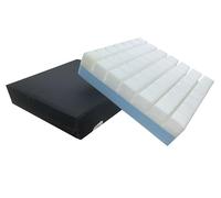 Gar Medical Cuscino antidecubito con fessure in schiuma HR e materiale viscoelastico, impermeabile e traspirante- Cuscino ortopedico per ulcere da pressione.