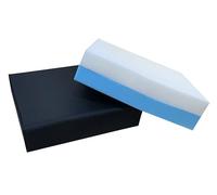 Gar Medical Cuscino antidecubito misto per sedia a rotelle - Ortopedico per coccige e zona lombare con rivestimento impermeabile e traspirante, imbottito con schiuma viscoelastica e HR Comfort.