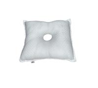 Gar Medical Cuscino antidecubito quadrato con foro - Cuscino cervicale medico specifico per il trattamento della condrodermatite con tessuto in Aloe Vera.